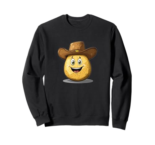 Tolles Western-Kartoffel-Kostüm für Erwachsene und Kinder Sweatshirt Tolles Western-Kartoffel-Kostüm für Erwachsene und Kinder Sweatshirt von Potato Cowboy Outfit