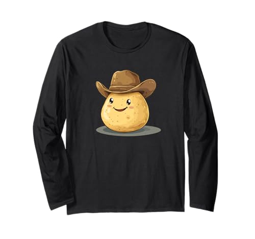 Wild Western Kartoffel Kostüm für Jungen und Mädchen Langarmshirt Wild Western Kartoffel Kostüm für Jungen und Mädchen Langarmshirt von Potato Cowboy Outfit
