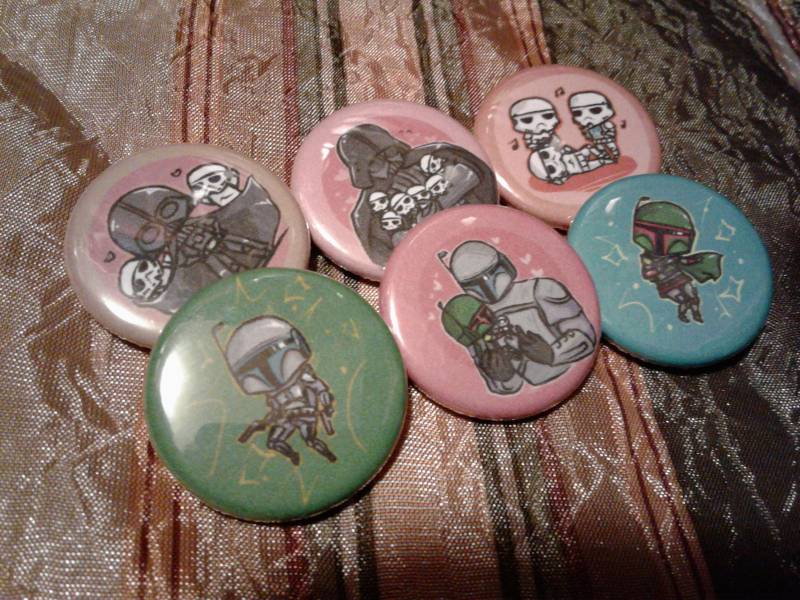 starwars Zufällige Buttons von PotatoPins