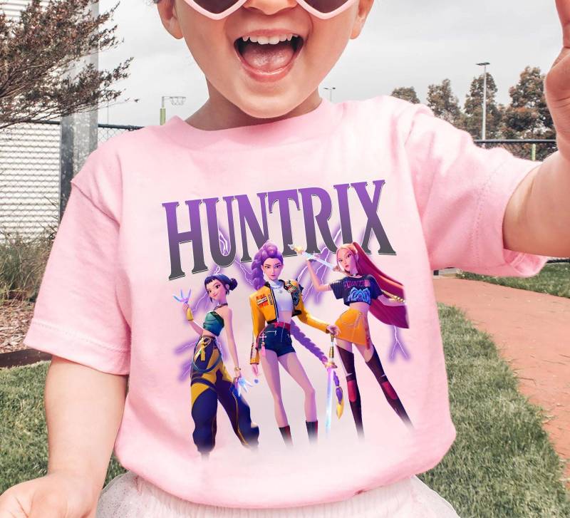 Huntrix Ramyeon Shirt, Kpop Mädchen Dämonenjäger Merch Jugend Lustiger Film von PotsdamPlazash