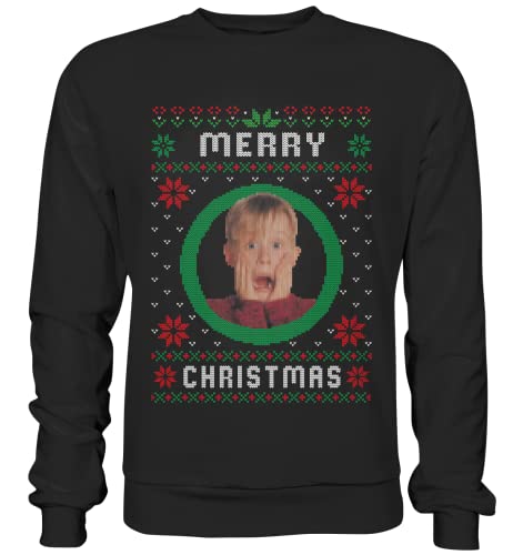 Kevin Allein zu Haus Ugly Christmas Sweater Weihnachtspullover (as3, Alpha, l, Regular, Regular, Kevin, L) von Pottbengel