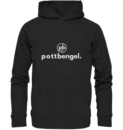 Pottbengel - Hoodie Ruhrpott Kapuzenpullover Pulli (Schwarz, L) von Pottbengel