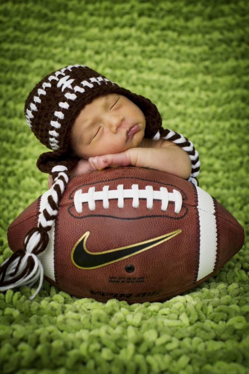 Gehäkelte Fußball Beanie/Mütze von Potterfreakg