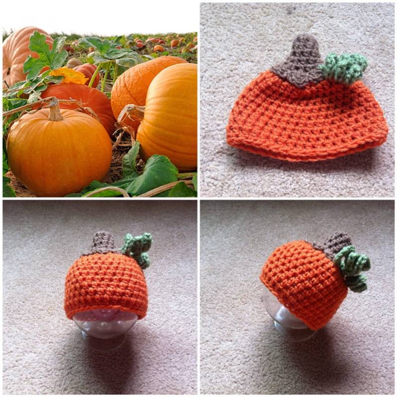 Kürbis-Mütze/Hut Häkeln von Potterfreakg