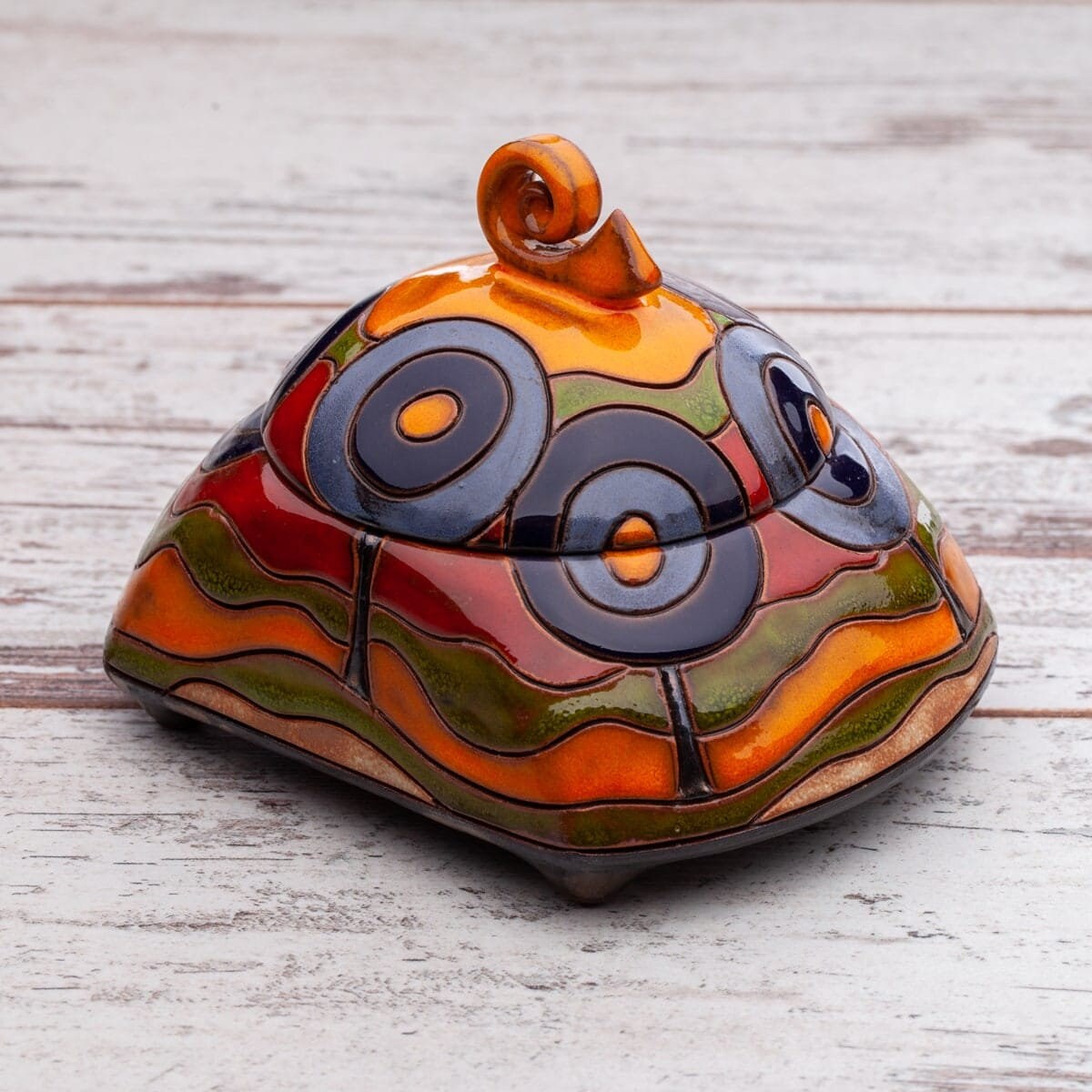 Handgefertigte Keramik Schmuckschatulle Mit Deckel, Vorratsdose Keramik, Zuckerdose, Schmuckschale, Geschenk Für Mädchen, Schmuck von PotteryPapas