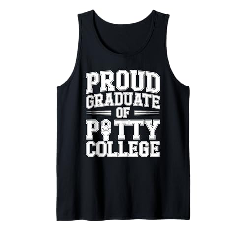 Lustiges Töpfchentraining Absolventen Baby Schule Abschluss Kinder Tank Top Lustiges Töpfchentraining Absolventen Baby Schule Abschluss Kinder Tank Top von Potty Training College