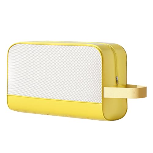 Kulturbeutel, wasserdicht, Strandtasche, Duschtasche mit Reißverschluss, Make-up-Aufbewahrungs-Organizer für Damen und Herren, Reisezubehör, Strohgelb, Refer to Description, Uni Kulturbeutel, wasserdicht, Strandtasche, Duschtasche mit Reißverschluss, Make-up-Aufbewahrungs-Organizer für Damen und Herren, Reisezubehör, Strohgelb, Refer to Description, Uni von Poupangke