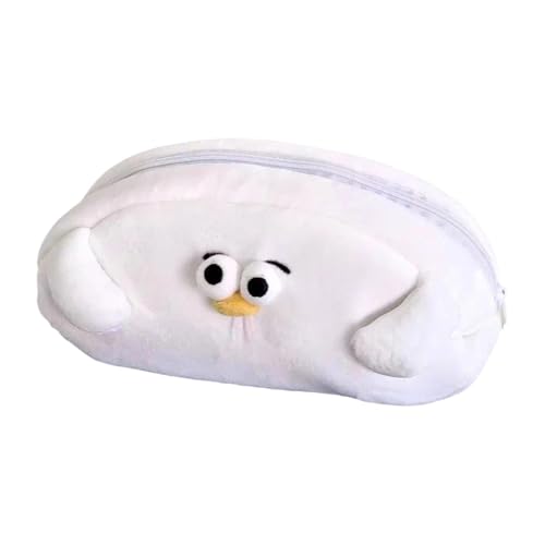 Poupangke Ästhetisches Federmäppchen mit großen Augen, ästhetischer Stifthalter, großes Fassungsvermögen, Federmäppchen, Bleistift-Organizer für Schreibwaren, Einzelnes Attribut, Refer to description, von Poupangke