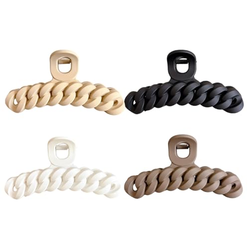 Poupangke Nicht rutschfeste Haarklammern, Harzkraut für Frauen,Twisted Hair Claw - Mehrzweckdekoration, elegante Haarnadel für Reisen, Sammeln, Dating, tägliches Leben Poupangke Nicht rutschfeste Haarklammern, Harzkraut für Frauen,Twisted Hair Claw - Mehrzweckdekoration, elegante Haarnadel für Reisen, Sammeln, Dating, tägliches Leben von Poupangke