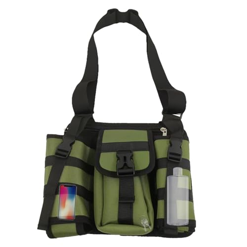 Poupangke Sport-Schultertasche, Wasserflaschentasche | Sport-Workout-Umhängetasche mit Mehreren Taschen für Wasserflaschen - Umhängetasche mit Karabinern, Reiseumhängetasche, Flaschentragetasche zum Poupangke Sport-Schultertasche, Wasserflaschentasche | Sport-Workout-Umhängetasche mit Mehreren Taschen für Wasserflaschen - Umhängetasche mit Karabinern, Reiseumhängetasche, Flaschentragetasche zum von Poupangke