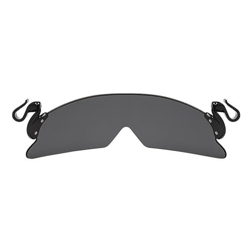 Poupangke Sport-Sonnenbrillen für Herren,Sport-Sonnenbrillen - Hutclip-Sportsonnenbrille - Polarisierte Sonnenbrille für Herren mit UV-Schutz, Fahrbrille, Sport für sportliche Outdoor-Aktivitäten von Poupangke