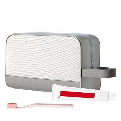 Turnbeutel Kulturbeutel, wasserdichte Aufbewahrungstasche für, Fitnessstudio | Duschtasche mit Reißverschluss, Make-up-Organizer für Damen und Herren, Nebelasche, Refer to Turnbeutel Kulturbeutel, wasserdichte Aufbewahrungstasche für, Fitnessstudio | Duschtasche mit Reißverschluss, Make-up-Organizer für Damen und Herren, Nebelasche, Refer to von Poupangke