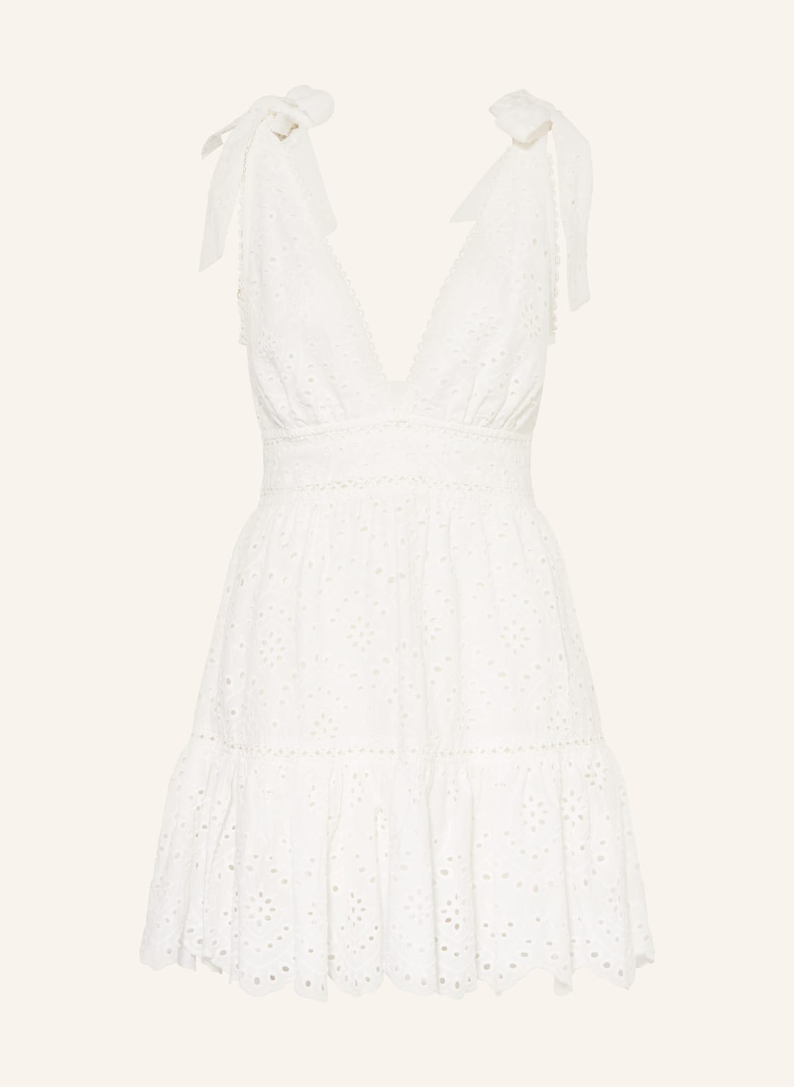 Poupette St Barth Strandkleid Cara Aus Spitze weiss von Poupette St Barth