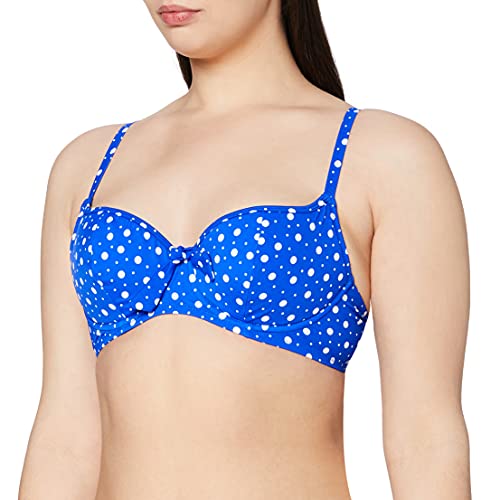 Pour Moi? Damen Mini Maxi Sweetheart Lightly Padded U/w Top Bikinioberteil, Blau (Ultramarine Ultramarine), 70C (Herstellergröße: 32C) von Pour Moi