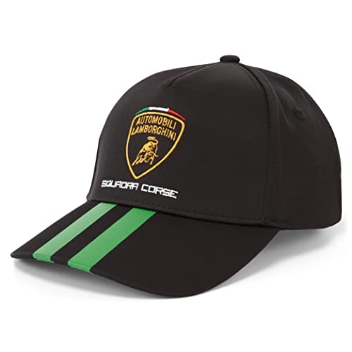 Lamborghini Erwachsene Squadra Corse Team Cap schwarz von Pousutong