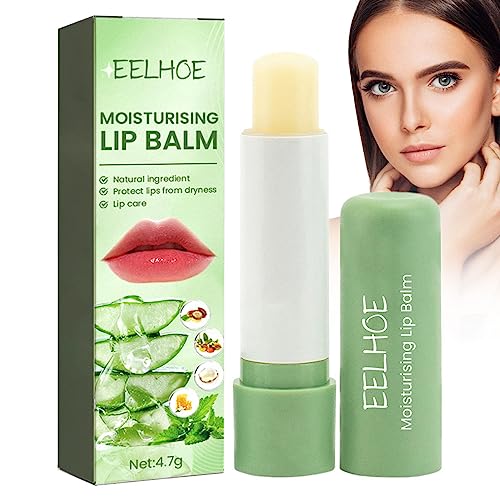 Aloe-Lippenstift - Matte Lip Gloss Makeup Feuchtigkeitsspendender Lippenbalsam - Verhindert das Austrocknen der Lippen. Wasserfester Lippenstift für Mädchen Povanjer von Povanjer