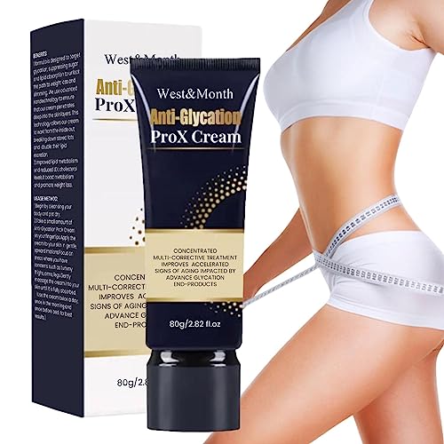 Anti-Cellulite-Creme, Anti-Glick-Schlankheit, Körpercreme für Frauen | Fettverbrenner für Bauch, Oberschenkel und Gesäß Schlankheitscreme für Gewichtsverlust 2,82fl Oz Povanjer von Povanjer