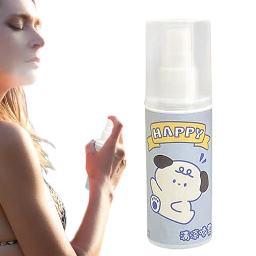 Cool Down Spray, Kühlspray für die Haut,80 ml kühlender Ganzkörpernebel - Spray zur sofortigen Reduzierung der Temperatur. Kleines, leichtes, erfrischendes, schützendes und hautfreundliches von Povanjer