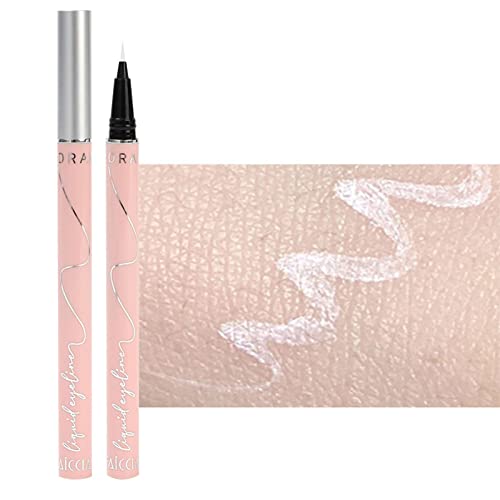 Flüssige Eyeliner für Frauen | Langlebiger Augenstift | Schweißfester, vielseitig verwendbarer Eyeliner-Stift, wasserfester 24-Stunden-Liner, mit dem Sie ganz einfach jeden Look kreieren Povanjer von Povanjer