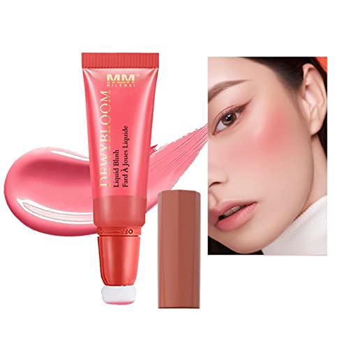 Flüssiger Bronzer-Stick | Flüssiger Universal-Rougestift für die Wangen,10ml Face Stick Lip and Cheek Stick Moist Lips Professionelles Make-up für den perfekten Look Povanjer von Povanjer