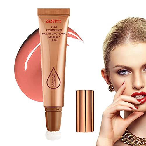 Foundation flüssiges Make-up - Pflegender Concealer für ölige Haut | 20 ml ölfreie Foundation mit Schwammapplikator schaffen eine atmungsaktive Basis und lassen die Haut frisch aussehen Povanjer von Povanjer