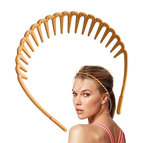 Haarbänder für Damen, Hautpflege, modisches Zubehör, rutschfestes und flexibles gewelltes Haarband zum Waschen von Gesicht, Frauen, Mädchen, Geburtstagsgeschenke Povanjer von Povanjer