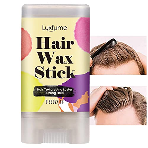 Haarstabwachs - Mehrzweck-Haarstylingwachs,Haar-Pomade-Wachs, nicht fettendes Haar-Stick-Wachs für glattes Haar, fliegende Kanten, widerspenstiges Haar, lockiges Haar Povanjer von Povanjer