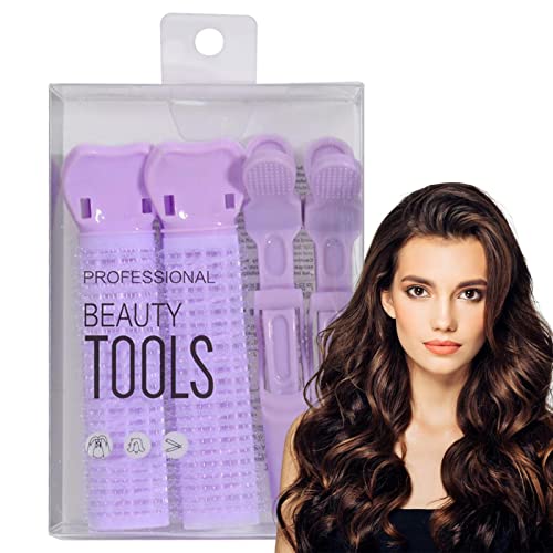 Haarwurzel-Clips - Clip für sofortiges Haarvolumen | 4 Stück Lazy Diy Styling Curling Tools, Haarwurzeln, selbsthaftende Haarspangen, Volumize-Clips für Damen und Mädchen, Haarstyling-Zubehör Povanjer von Povanjer