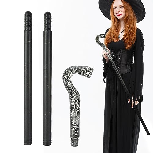 Halloween Prop Stick Pimp Canes | Festivalstab | Halloween-König, Cosplay-Requisite, Kostümzubehör, Halloween-Party-Themenzubehör für Erwachsene und Kinder Povanjer von Povanjer