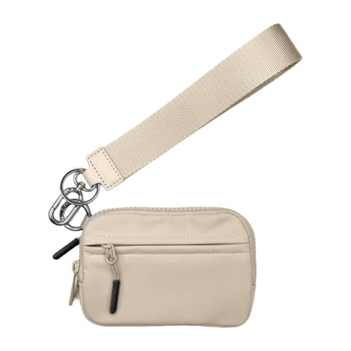 Lanyard-Kartenhalter-Geldbörse, Lanyard-Kartenetui | Kleingeldbeutel - Kreditkartenetui mit Reißverschluss, tragbare kleine Geldbörse, kleine Geldbörse mit Reißverschluss für Männer und von Povanjer