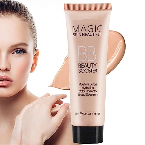 Leichte Make-up-Flüssiggrundierung | 35 ml Concealer Brightening Modification Foundation | Einfach aufzutragende Make-up-Produkte für trockene, fettige, Mischhaut und empfindliche Haut Povanjer von Povanjer