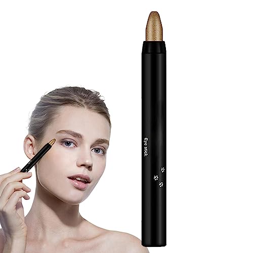 Lidschattenstift - Creme Lidschatten | Pearl Pen Gute wasserdichte Wirkung und starke Farbkraft für Partys, Live-Auftritte, Hochzeits- und Tanz-Make-up Povanjer von Povanjer