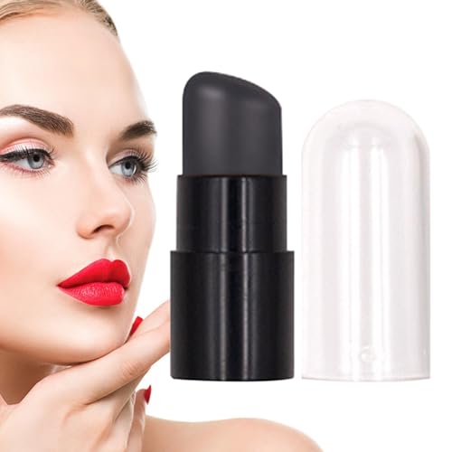 Lip Oil Brush Concealer | Lippenpinsel aus Silikon mit runder Spitze, Make-up-Pinsel zum Mischen von Lipgloss, Lidschatten, von Povanjer