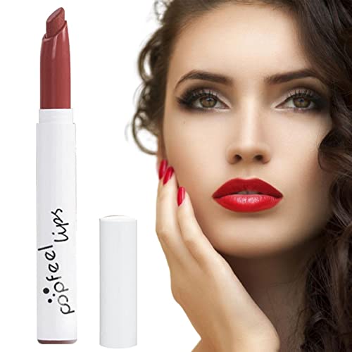 Matte Lippenstift Set - Make-up Set Lippenstift matt lang anhaltend wasserdicht nackt hochpigmentiert lang anhaltende Lipgloss Set Geschenk für Mädchen und Frauen Povanjer von Povanjer