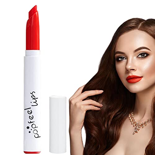 Matte Lippenstift Set | Matte Lippenstift Set lang anhaltend, Make-up Set für voluminöse Lippen, Lipgloss Set Samt Wasserdicht Lipgloss Set für Mädchen und Frauen Povanjer von Povanjer