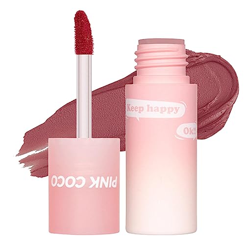 Matter Lippenstift,Samtiges feuchtigkeitsspendendes Lippen-Make-up - Lippen-Make-up-Geschenk, weiche, matte Lippencreme, pigmentierter Lippenstift-Gloss, lippenfülleres Make-up für Mädchen Povanjer von Povanjer