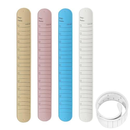 Slap Notizblock Armband, Tragbare Krankenschwester Notizblock Armbänder - Wiederverwendbares Notizblock Armband Löschbar beschreibbar | Handgelenkbänder mit Slap Notizblock, Memo Armband, Se référer Slap Notizblock Armband, Tragbare Krankenschwester Notizblock Armbänder - Wiederverwendbares Notizblock Armband Löschbar beschreibbar | Handgelenkbänder mit Slap Notizblock, Memo Armband, Se référer von Povanjer
