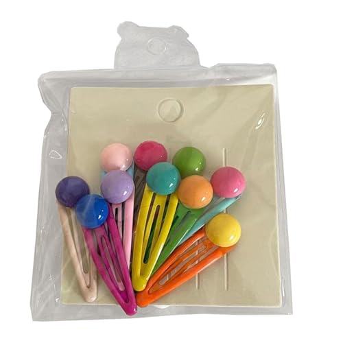 Haarspangen für Frauen, süße Haarspangen - 10 Stück süße Haarnadeln Mädchen Frauen Druckclips | Schöne modische Haarspangen für kurze und lange Haare, von Povanjer