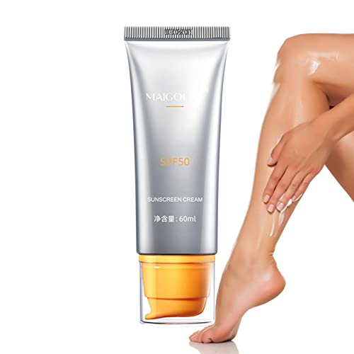 Sonnenschirm | Sichere, natürliche Sonnencreme für Männer und Frauen - 60 ml wasserabweisende Sheer Touch feuchtigkeitsspendende UVA/UVB-Sonnenschutzlotion Povanjer von Povanjer