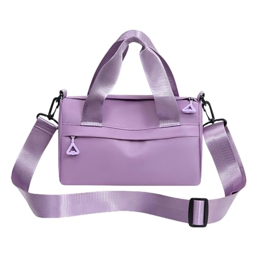 Sporttasche, Umhängetasche für Sport | Vielseitige Fitness-Taschen mit Reißverschluss, Tragetasche für den Außenbereich mit Schultergurten, tragbare Umhängetaschen zum Wandern, Laufen, violett, Se Sporttasche, Umhängetasche für Sport | Vielseitige Fitness-Taschen mit Reißverschluss, Tragetasche für den Außenbereich mit Schultergurten, tragbare Umhängetaschen zum Wandern, Laufen, violett, Se von Povanjer