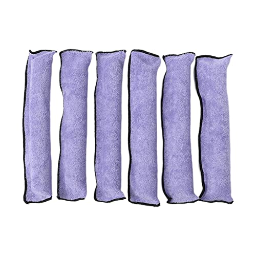 Weiche flexible Lockenwickler | 6 STÜCKE Schaumkissen Fleck Heatless Lockenwickler Schwamm Lockenwickler | Nachtlockenwickler für Kinder Mädchen Flexible Lockenwickler Povanjer von Povanjer