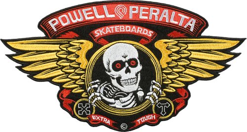 POWELL WINGED RIPPER LARGE PATCH von Powell Peralta