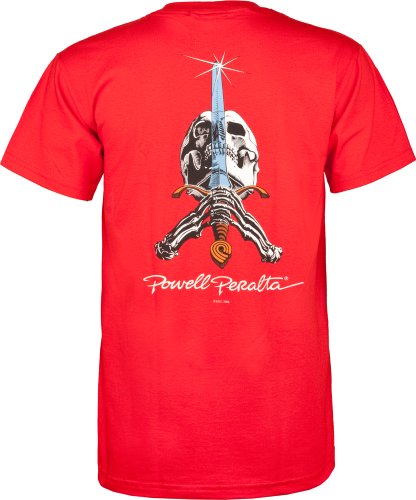 Powell Peralta T-Shirts mit Totenkopf und Schwert von Powell Peralta
