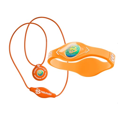 Power Balance Silikon-Gummibänder Armbänder Sport- und Silikon-Anhänger-Halskette für Männer und Frauen von Power Balance