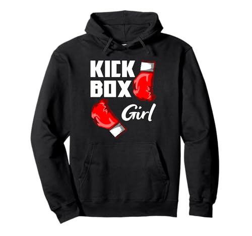 Kickboxen - Kickbox Girl Pullover Hoodie von Power Girls - Fight Sport Club