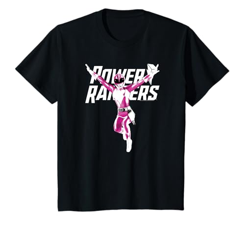 Kinder Power Rangers Big Pink Ranger Power Pose T-Shirt von Power Rangers