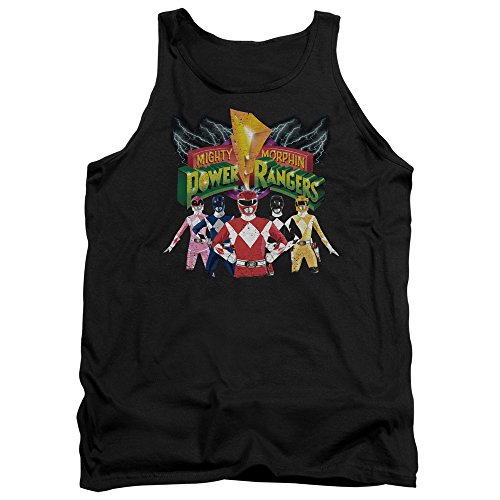 Power Rangers - Herren Rangers Unite Tank Top, XX-Large, Black von Power Rangers