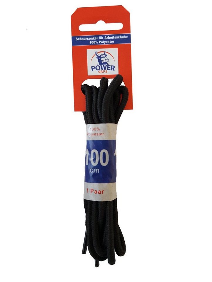 Power Safe Schnürsenkel Power Safe Schnürsenkel Länge 100 cm, schwarz von Power Safe