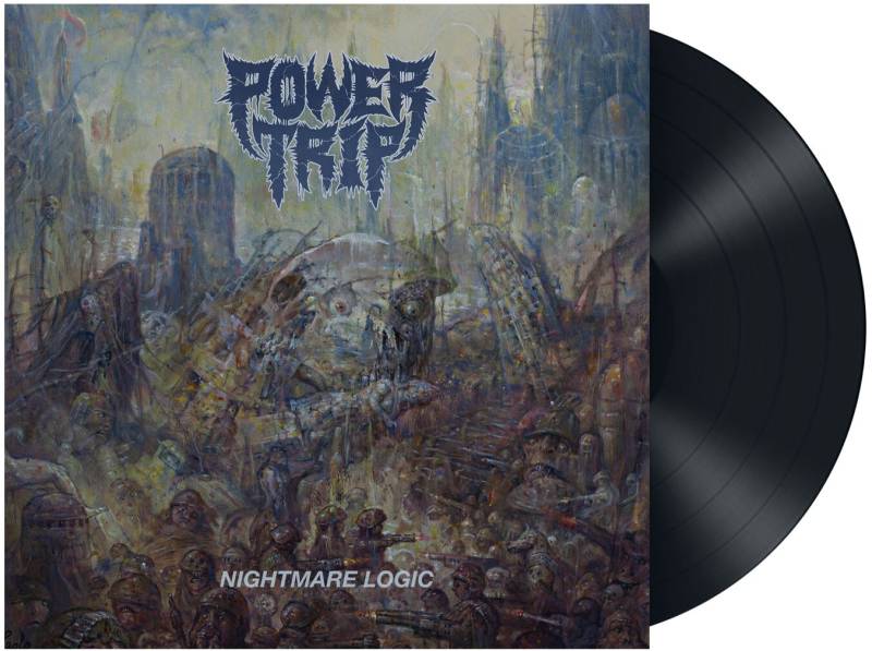 Power Trip Nightmare logic LP schwarz von Power Trip