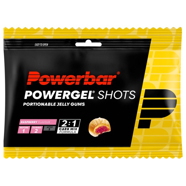 PowerBar - PowerGel Shots Raspberry II - Energiegel Gr 60 g raspberry PowerBar - PowerGel Shots Raspberry II - Energiegel Gr 60 g raspberry von PowerBar
